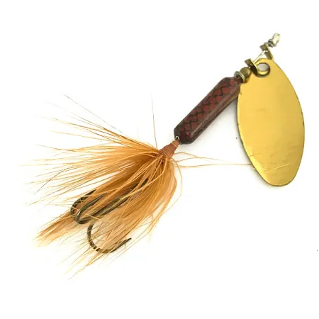 Worden’s Original Rooster Tail Spinner, Gold, 3.6g, Weidenblatt, #7414