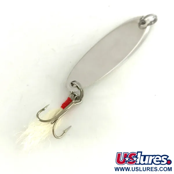 Acme Feathered Kastmaster Blinker, Chrom, 10.5g, Feder-Drilling, #7419