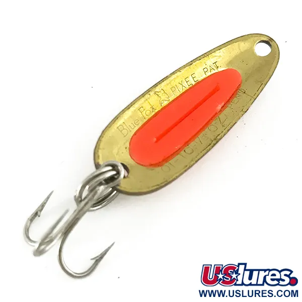 Blue Fox Pixee UV Blinker, Gold/Pink, 4.5g, UV-Lachsei, #7420