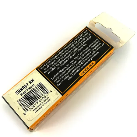 Rapala Rattl'n RAP Lipless Crankbait, Red Head, 16g, Sinkend, #SRNR07 RH