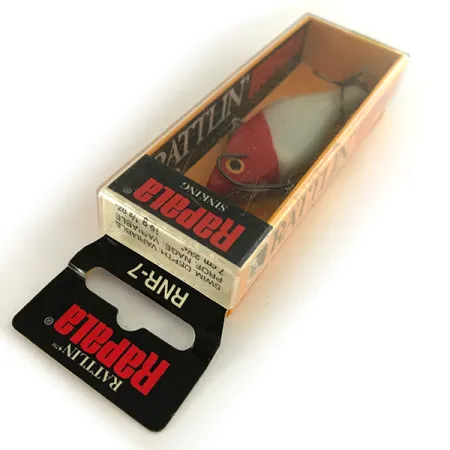 Rapala Rattl'n RAP Lipless Crankbait, Red Head, 16g, Sinkend, #SRNR07 RH