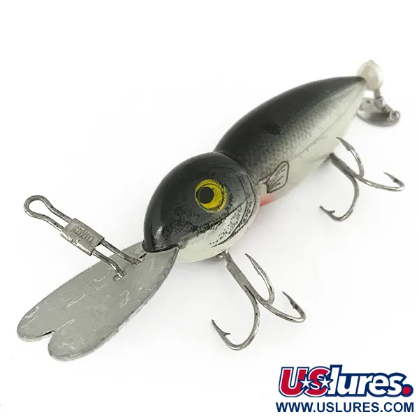 Whopper Stopper Hellbender Wobbler, Grau, 12g, Metallschaufel, #7429