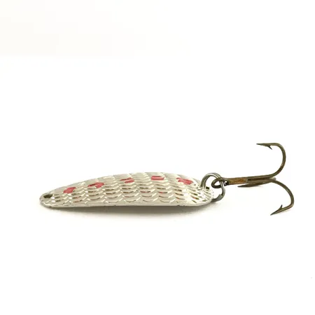 Thomas Cyclone Blinker, Silber / Rot / Weiß, 7g, Schuppenmuster, #7454