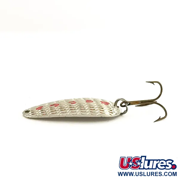 Thomas Cyclone Blinker, Silber / Rot / Weiß, 7g, Schuppenmuster, #7454