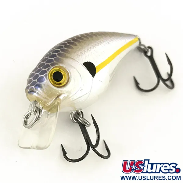 H2O XPRESS Crankbait, Weiß/Gelb, 6g, Rasseln, #7456