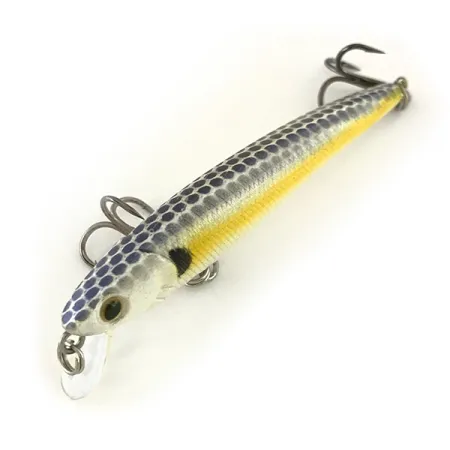 Matzuo Phantom Minnow Suspending Jerkbait, Gelb/Weiß, 5g, Rassel, #7457