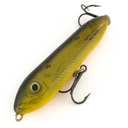 Heddon Excalibur Super Spook Saltwater, Oliv, 14g, Topwater, #7475