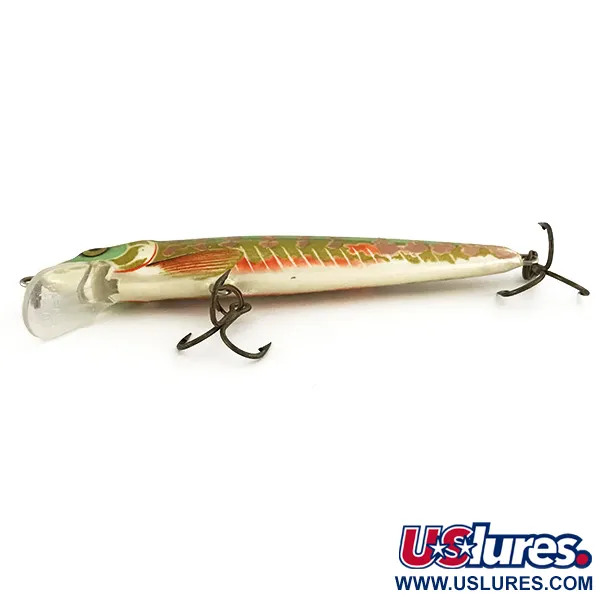 Rapala Husky Jerk Holo Wobbler, Holo Perch, 10g, Suspending, #7477
