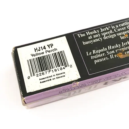 Rapala Husky Jerk HJ 14 Wobbler, Yellow Perch, 18g, schwebend, #7498