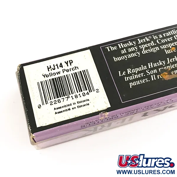 Rapala Husky Jerk HJ 14 Wobbler, Yellow Perch, 18g, schwebend, #7498
