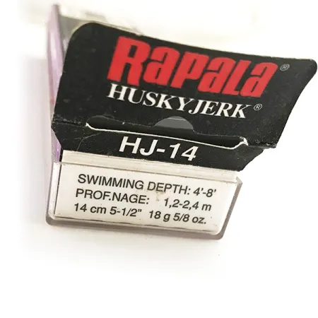 Rapala Husky Jerk HJ 14 Wobbler, Yellow Perch, 18g, schwebend, #7498