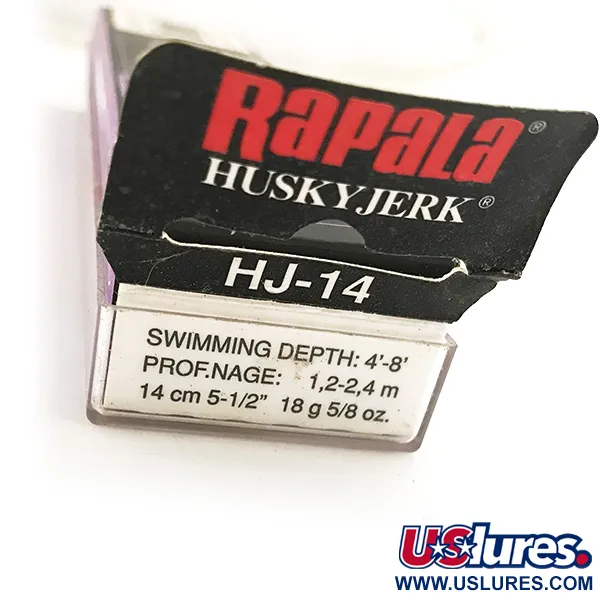 Rapala Husky Jerk HJ 14 Wobbler, Yellow Perch, 18g, schwebend, #7498