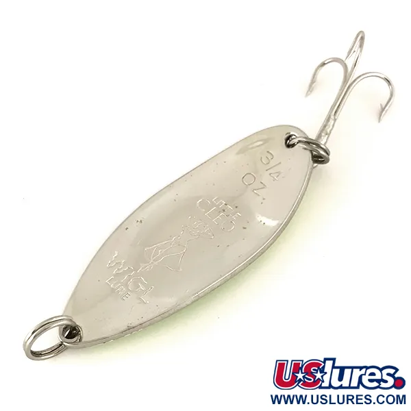 Seneca Little Cleo (Hula Girl) UV Blinker, Nickel/Grün, 21g, #7504