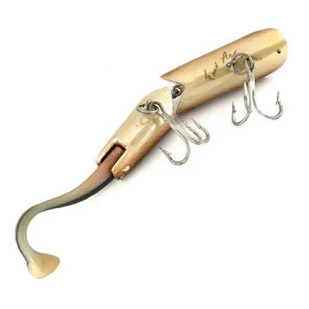 Fred Arbogast A.C. Plug Vintage Popper, Braun, 28g, Gelenkkörper, #7508