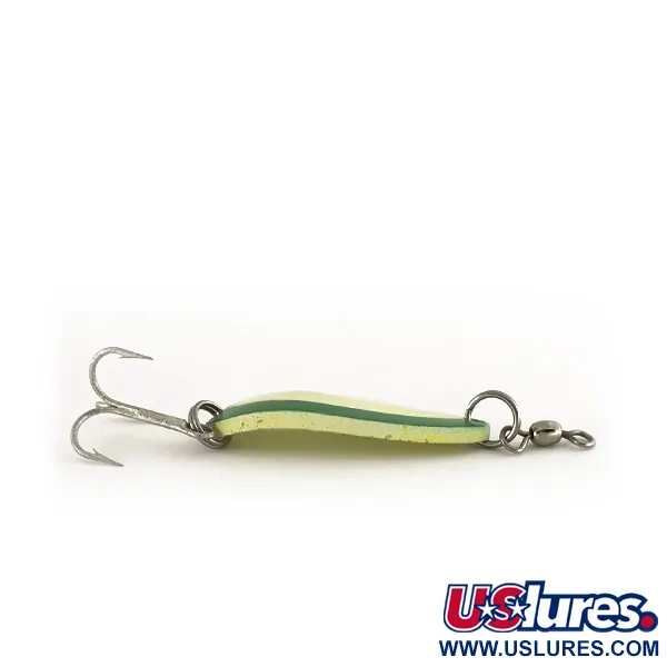 Luhr Jensen Krocodile UV Blinker, UV Glow, 9g, Drilling, #7542