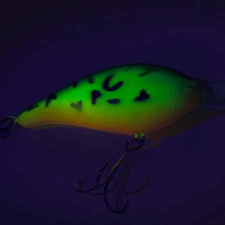 Norman Deep Little N UV Crankbait, Fire Tiger, 16g, UV-aktiv, #7572