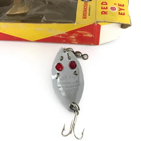 Hofschneider Red Eye Blinker, Nickel / Rote Augen, 6,5g, #7583