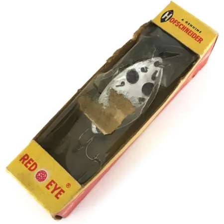 Hofschneider Red Eye Blinker, Nickel / Rote Augen, 6,5g, #7583