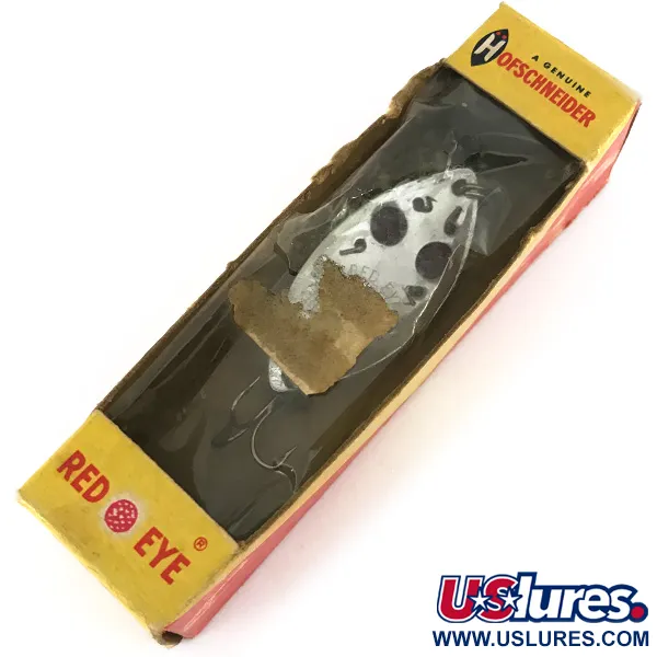 Hofschneider Red Eye Blinker, Nickel / Rote Augen, 6,5g, #7583