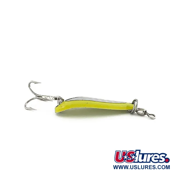 Luhr Jensen Krocodile UV Blinker, Yellow, 9g, UV-aktiv, #7604