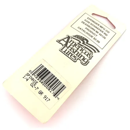 Dardevle Spinnie Blinker, Five of Diamonds, 7g, Vintage, #7608