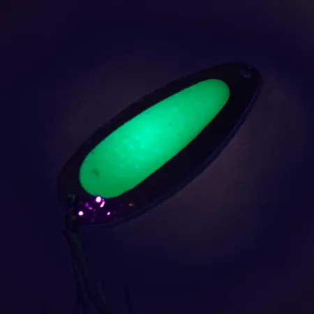 Blue Fox Pixee UV Blinker, Gold / Green, 14g, UV-aktiv, #7612