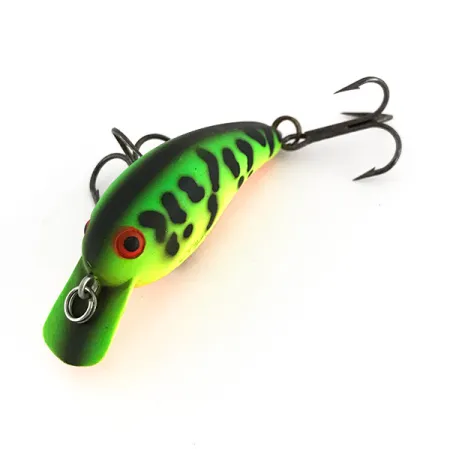 Cotton Cordell Big O UV Crankbait, Fire Tiger, 4g, UV-aktiv, #7640