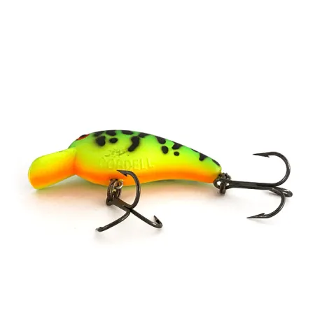 Cotton Cordell Big O UV Crankbait, Fire Tiger, 4g, UV-aktiv, #7640
