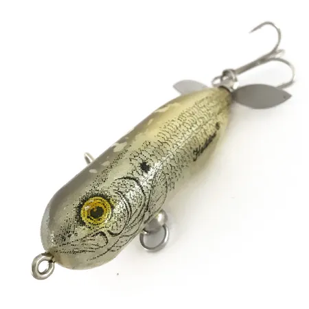 Heddon Baby Torpedo Propköder, Silber, 9g, Vintage, #7644