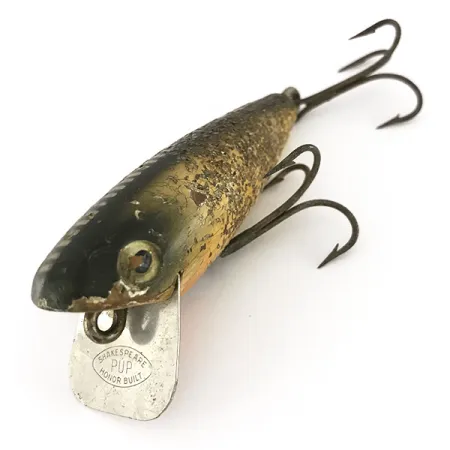 Shakespeare PUP Honor Built Wobbler, Gold, 14g, Holzköder, #7645