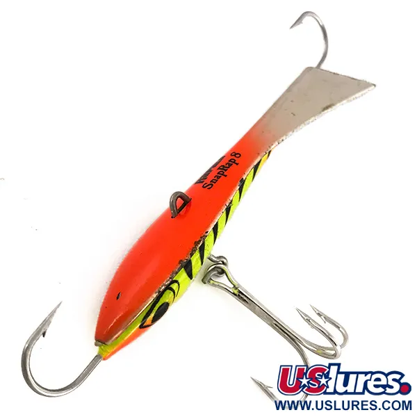 Rapala Snap Rap 8 Vertikalköder, Fire Tiger, 21g, Heckflügel, #7647