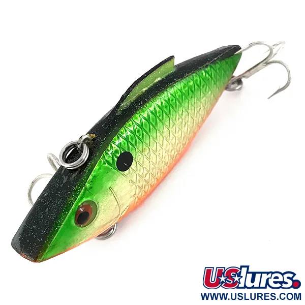 Bill Lewis Rat-L-Trap Lipless Crankbait, Grün-Gold, 14g, #7667