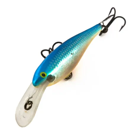 Rapala Shad Rap Deep Runner 05 Tiefläufer, Blau, 5g, Balsaholz, #7670