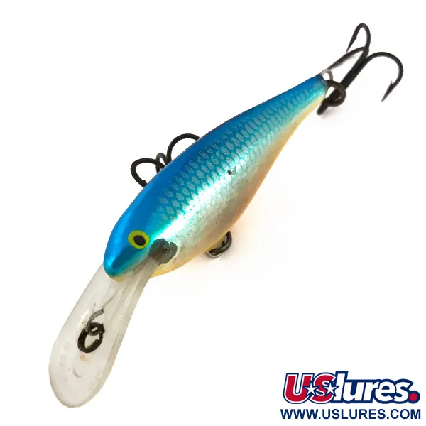 Rapala Shad Rap Deep Runner 05 Tiefläufer, Blau, 5g, Balsaholz, #7670