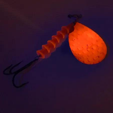 Luhr Jensen Dave Davis UV Schleppspinner, Nickel/Pink, 17g, UV, #7673