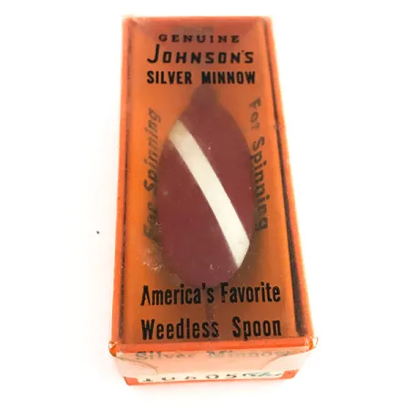 Johnson Silver Minnow Krautblinker, Rot / Weiß, 5g, Krautschutz, #7677