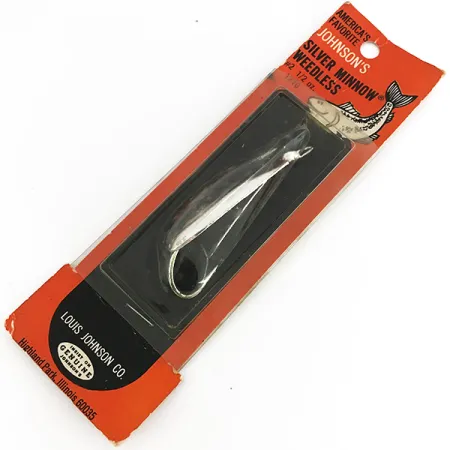 Weedless Johnson Silver Minnow Blinker, Silber, 14g, Krautschutz, #7679