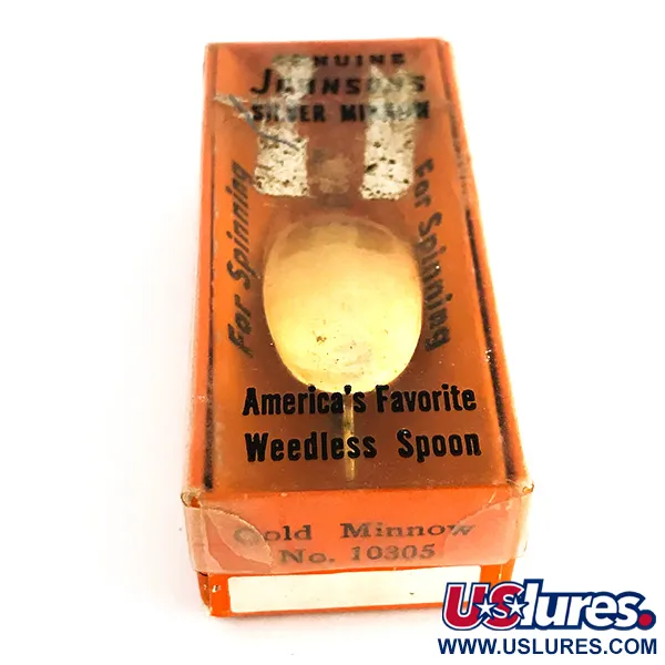 Weedless Johnson Silver Minnow Krautblinker, Gold, 5g, Krautschutz, #7681