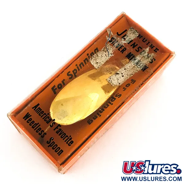 Weedless Johnson Silver Minnow Krautblinker, Gold, 5g, Krautschutz, #7681