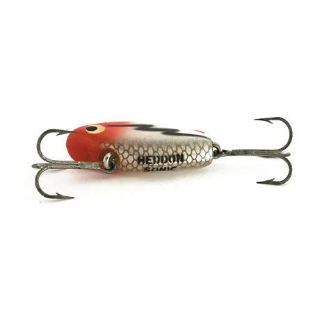 Heddon Sonic Sinkköder, Weiß / Rot, 8.5g, Originalhaken, #7685