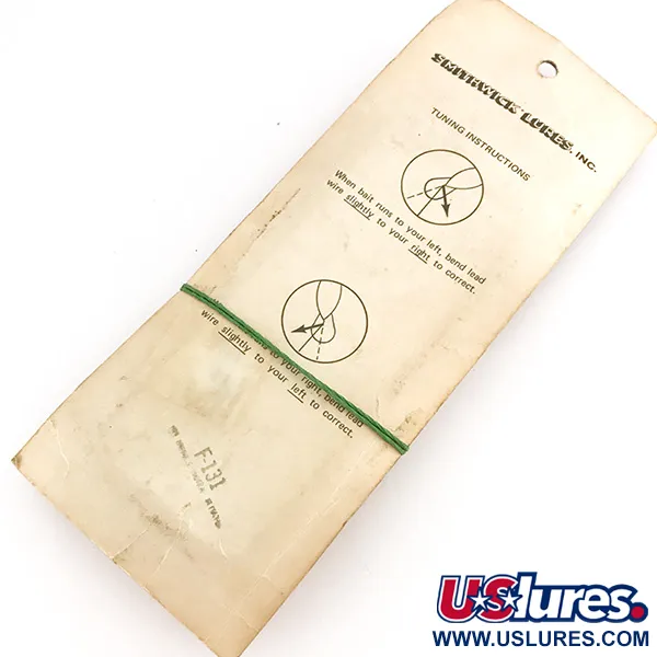 Smithwick Devil's Horse Oberflächenköder, Nickel, 9g, Holz, #7690