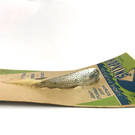 Hopkins 238 Hammered Spoon Blinker, Silber, 7g, Bucktail, #7694