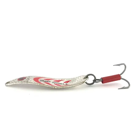 Mepps Syclops 2 Blinker, Silber, 17g, Schuppenmuster, #7697