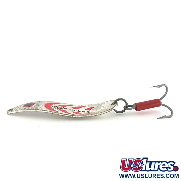 Mepps Syclops 2 Blinker, Silber, 17g, Schuppenmuster, #7697