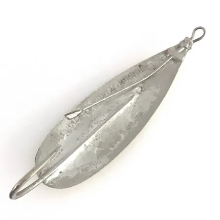 Johnson Weedless Silver Minnow UV Blinker, Silber/Chartreuse, 12g, #7711