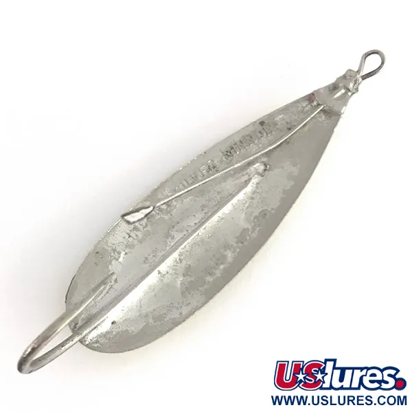 Johnson Weedless Silver Minnow UV Blinker, Silber/Chartreuse, 12g, #7711
