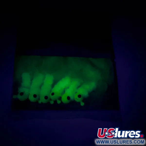 Mister Twister Pearlized Crappie Jigs, Gelb, 2,5g, Marabou, #7719