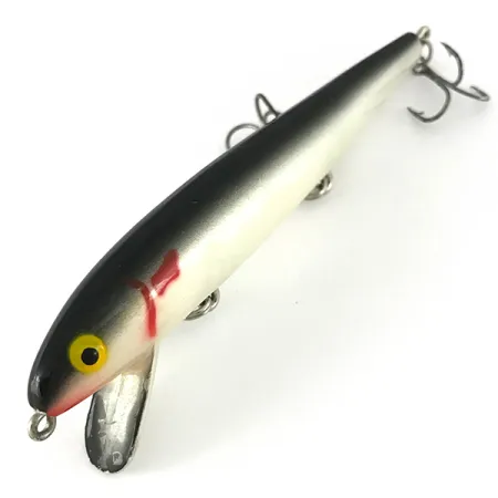 Cotton Cordell Red Fin Wobbler, Nickel / Schwarz, 10.5g, #7742