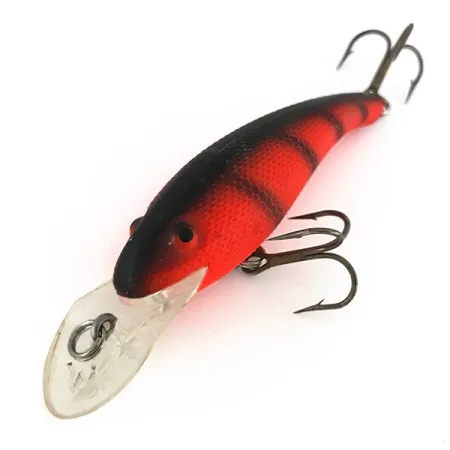 Cotton Cordell Wally Diver UV Wobbler, Rot, 14g, UV-aktiv, #7745