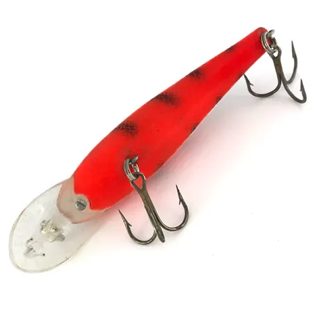 Cotton Cordell Wally Diver UV Wobbler, Rot, 14g, UV-aktiv, #7745